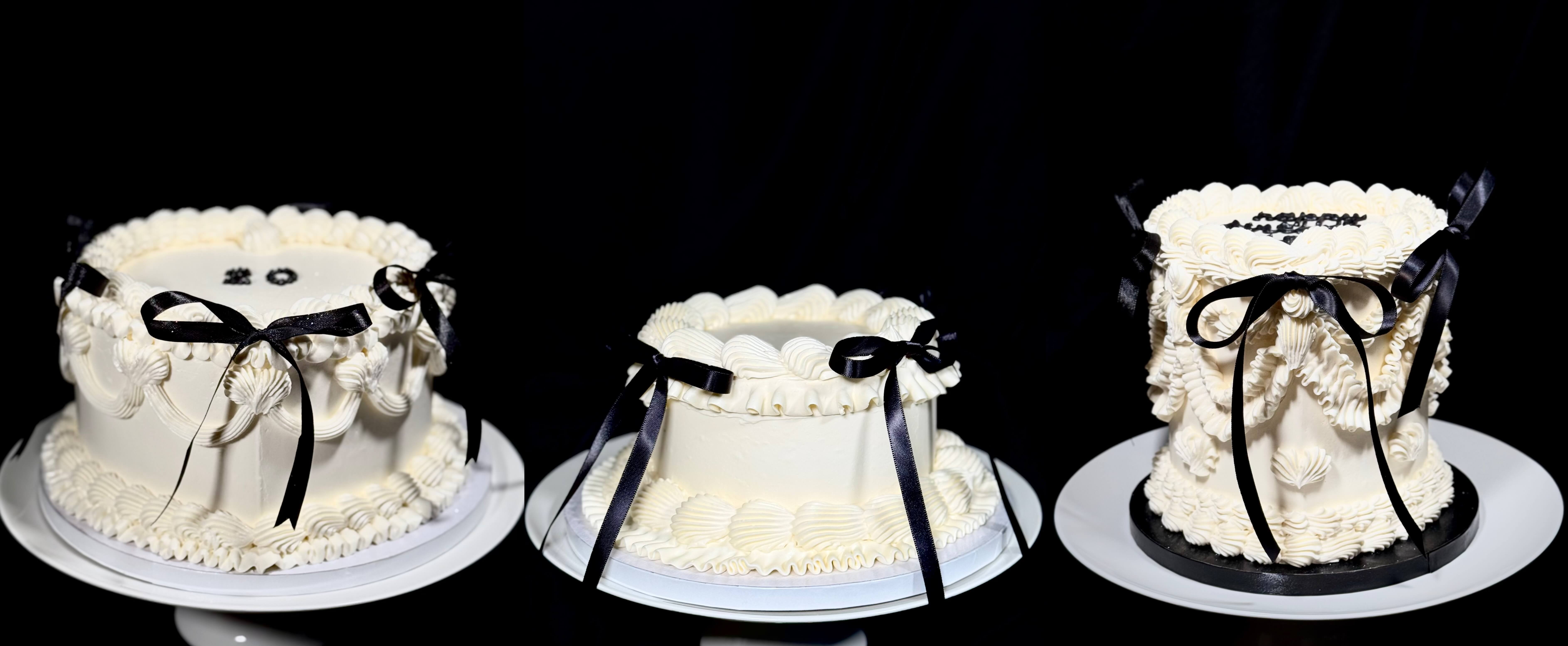 Custom decorated birthday cake with buttercream frosting - Cake Country Calgary