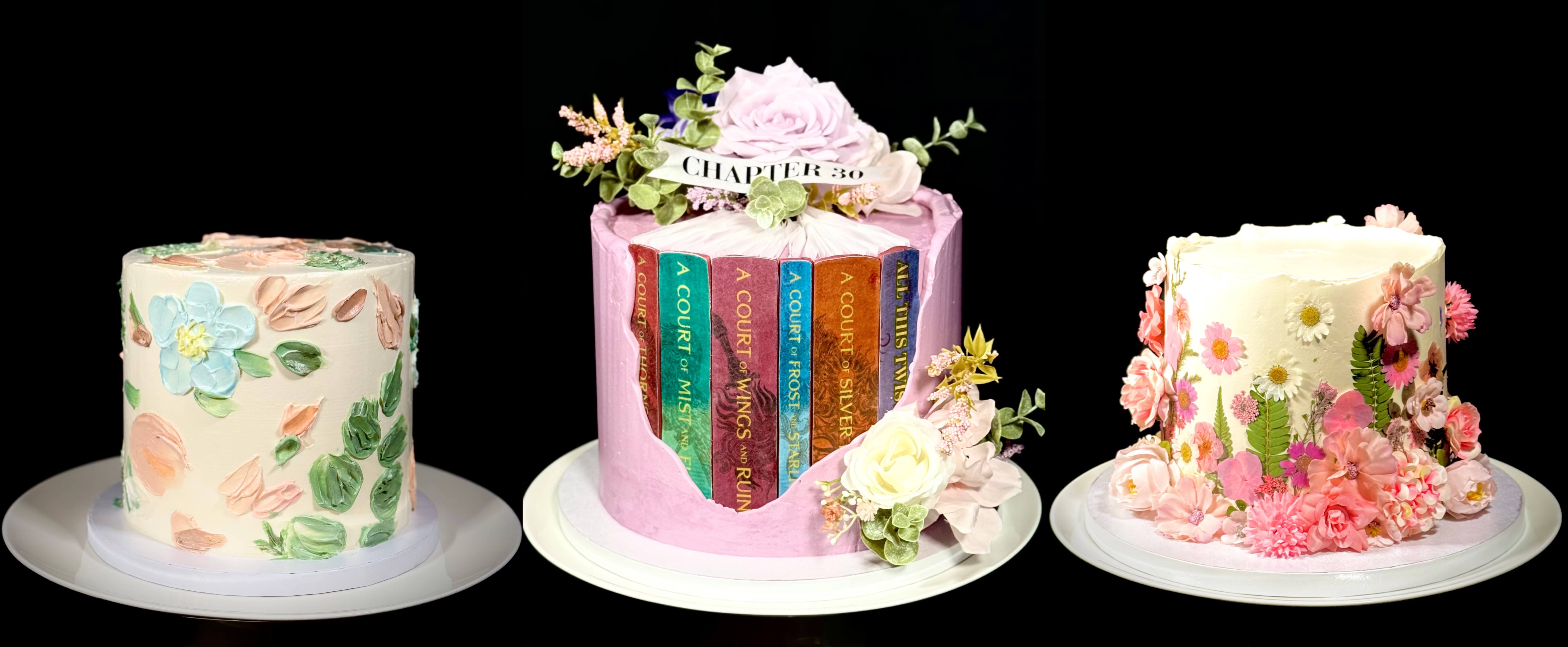 Signature layered cake with premium ingredients Calgary bakery